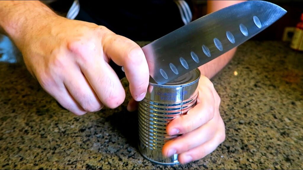 How to Open a Can Without a Can Opener