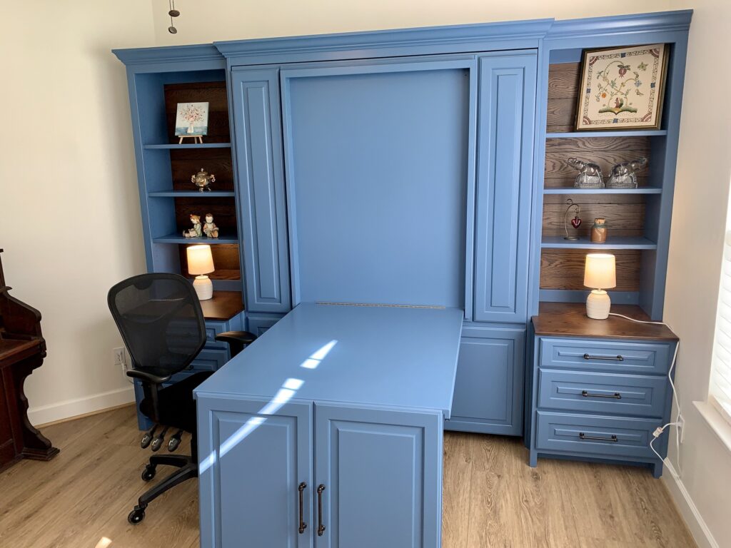 murphy bed with desk